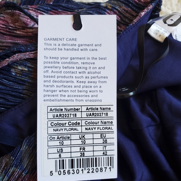 Forever Unique Glistening to Floral Dreams Midi Dress - Picture 8 of 13